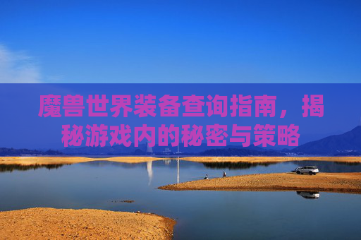 魔兽世界装备查询指南，揭秘游戏内的秘密与策略