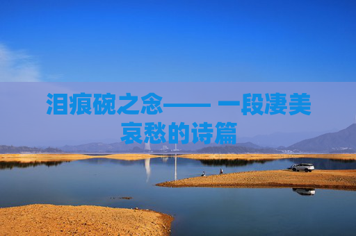 泪痕碗之念—— 一段凄美哀愁的诗篇