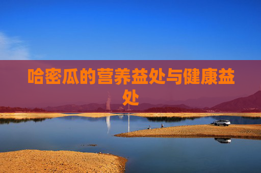 哈密瓜的营养益处与健康益处
