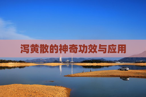 泻黄散的神奇功效与应用
