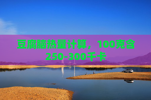 豆腐脑热量计算，100克含250-300千卡