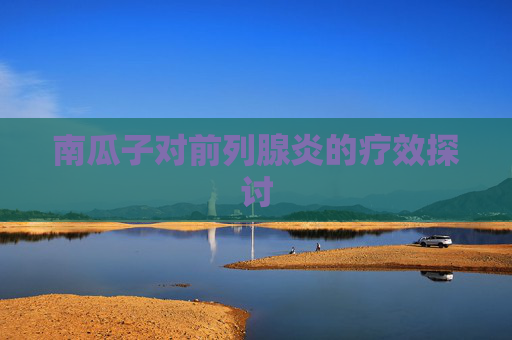 南瓜子对前列腺炎的疗效探讨