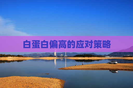 白蛋白偏高的应对策略