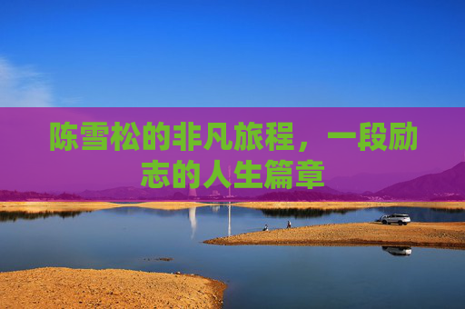 陈雪松的非凡旅程，一段励志的人生篇章