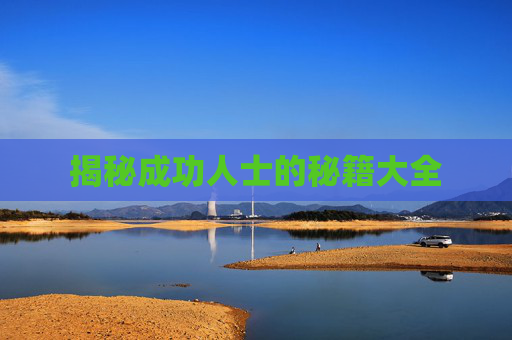 揭秘成功人士的秘籍大全