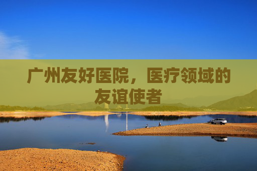 广州友好医院，医疗领域的友谊使者