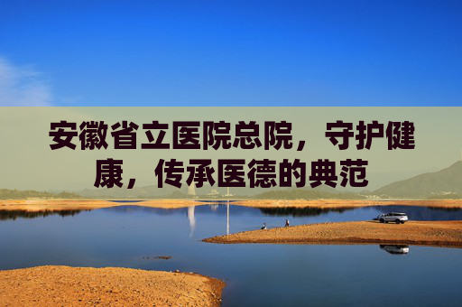 安徽省立医院总院，守护健康，传承医德的典范