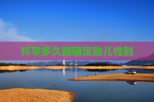 怀孕多久能确定胎儿性别