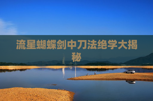流星蝴蝶剑中刀法绝学大揭秘